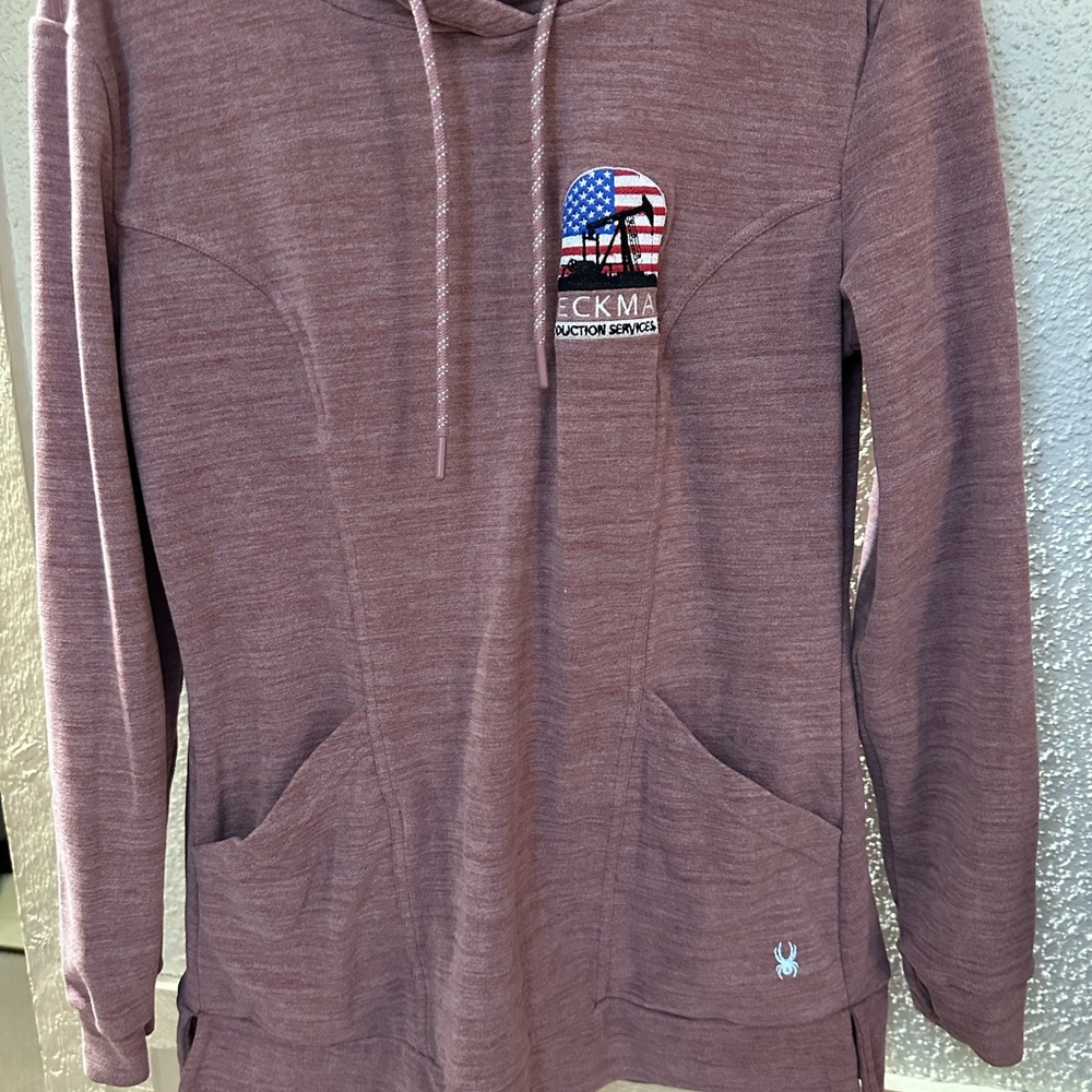 Women's Plum Hoodie with Front Pockets